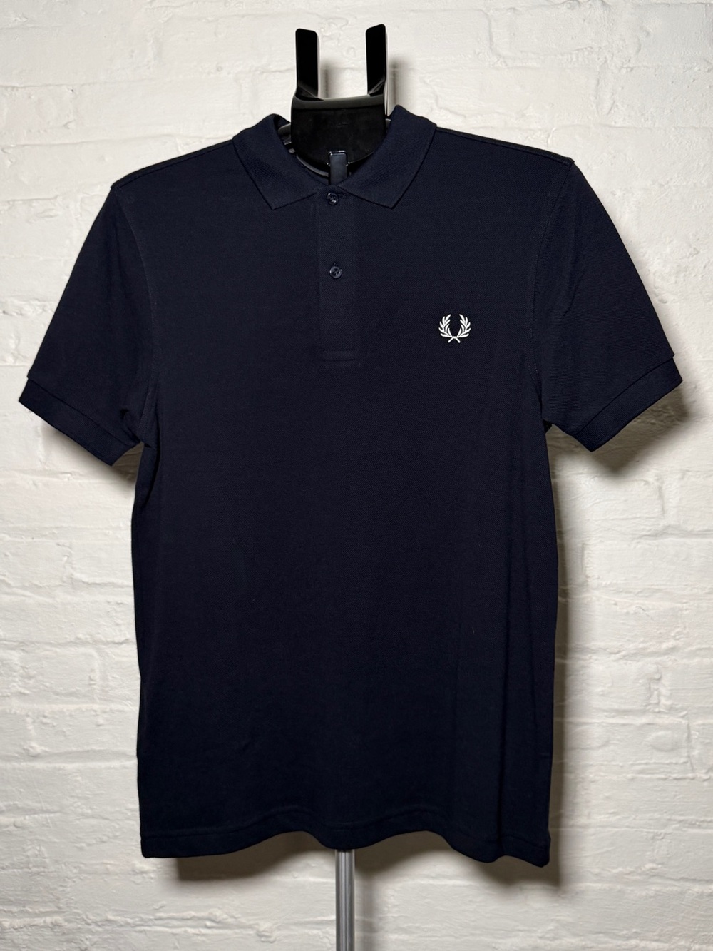 Fred Perry Men's Navy Plain Polo Shirt M6000 179549 NWT
